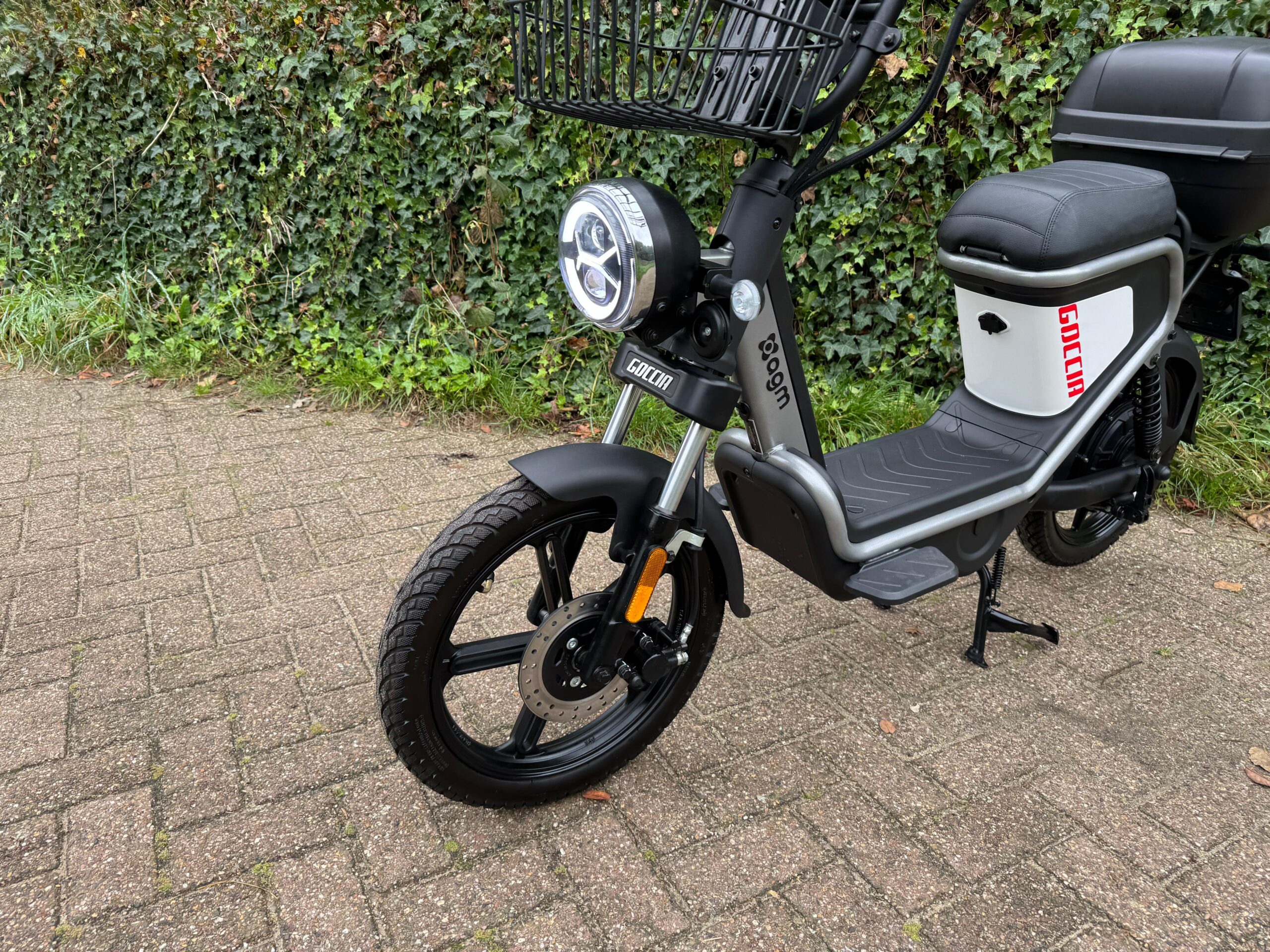 AGM Goccia GEV1000 20Ah 2de Accu Mand TOP koffer DEMO 21km BETAAL met in3 - Afbeelding 3