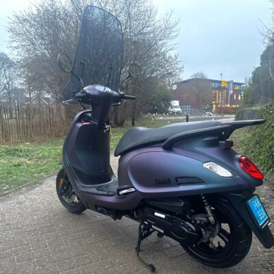 SYM Fiddle 4 Windscherm Hoog SMOKE E5 BETAAL met in3