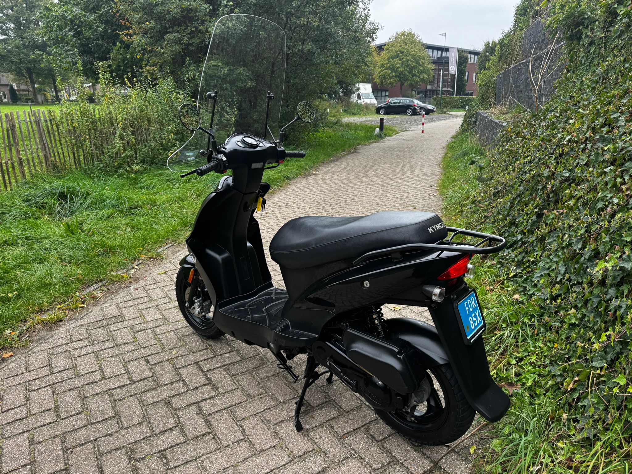 Kymco Agility Fat 12" FR Lang E4 Scooter BETAAL met in3 - Afbeelding 3