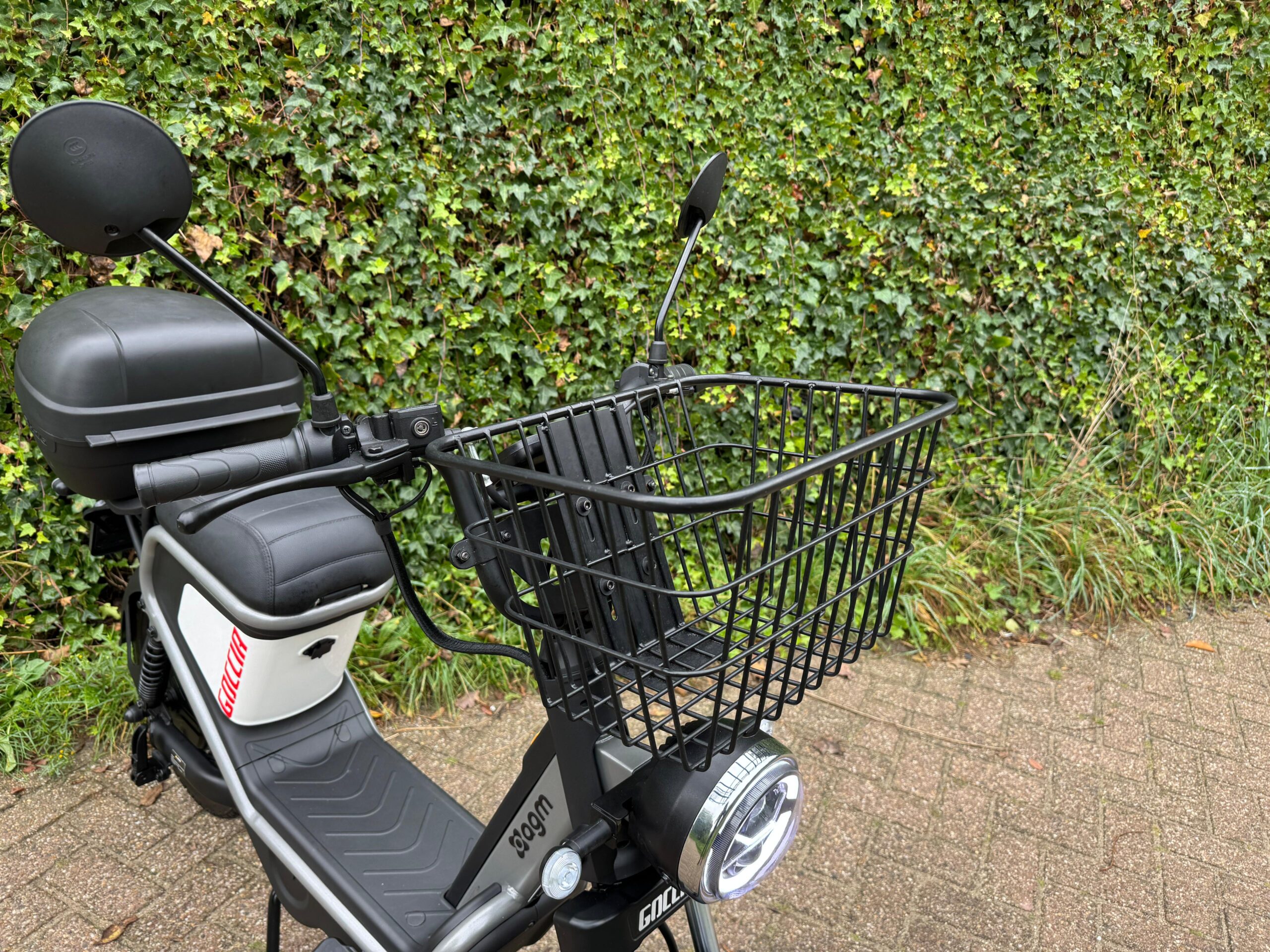 AGM Goccia GEV1000 20Ah 2de Accu Mand TOP koffer DEMO 21km BETAAL met in3 - Afbeelding 2