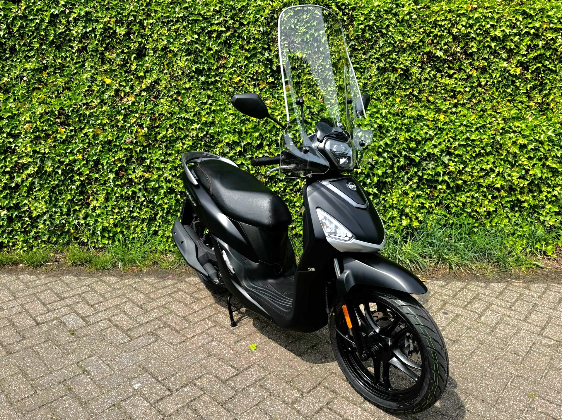 SYM Symphony 45km E5+ 929km Windscherm BETAAL met in3 - Afbeelding 3