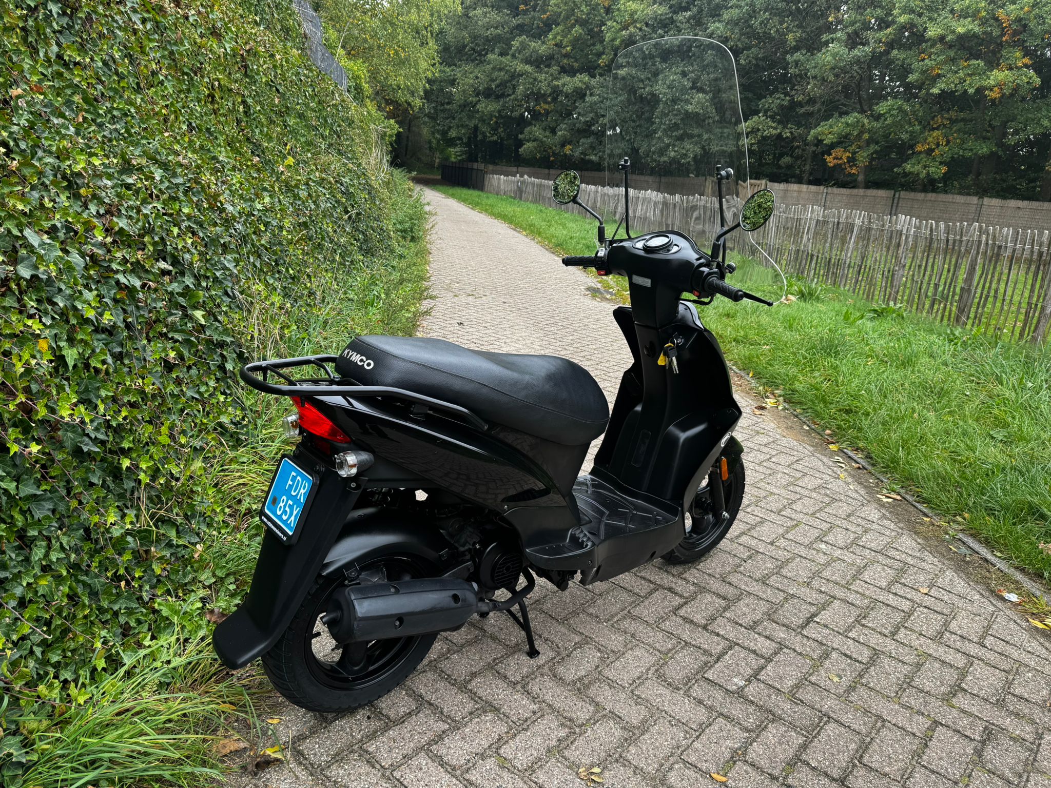 Kymco Agility Fat 12" FR Lang E4 Scooter BETAAL met in3 - Afbeelding 2