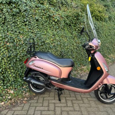 SYM Fiddle 2 E4 Rose Gold Windscherm Drager BETAAL met in3