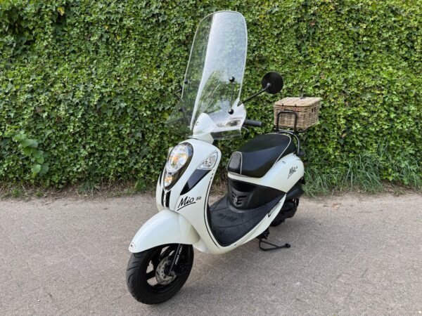 SYM Mio Windscherm Rieten mandje BETAAL met in3
