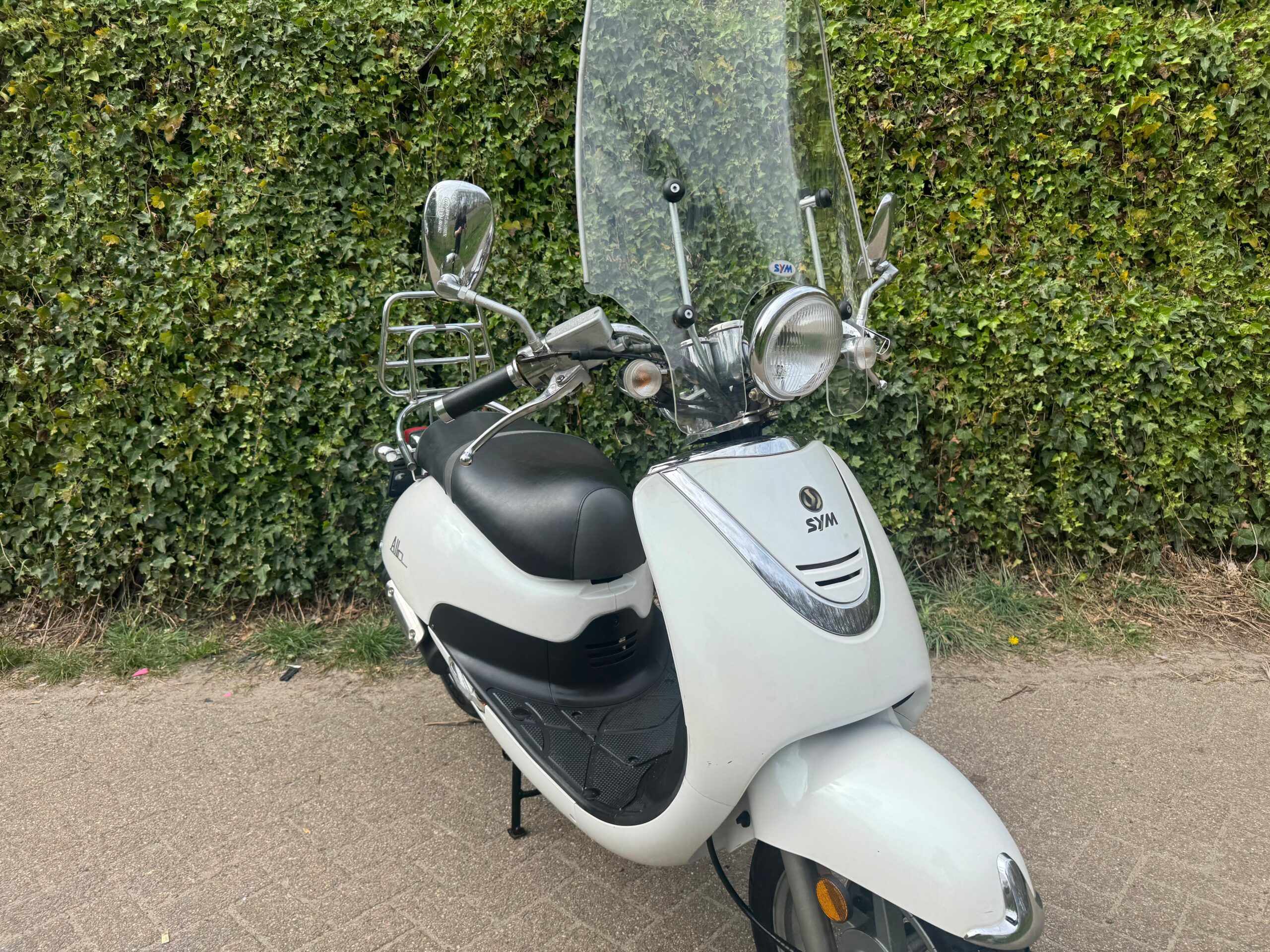 SYM Allo 45km Scooter Windscherm Hoog BETAAL met in3 - Afbeelding 2