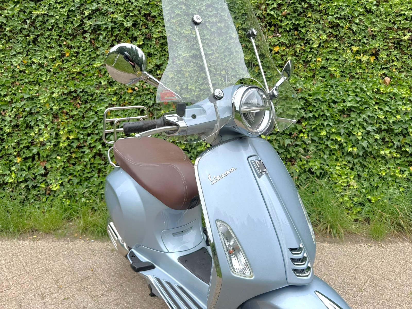 Vespa Primavera Grigio Delicato EURO5 Scooter BETAAL met in3 - Afbeelding 2