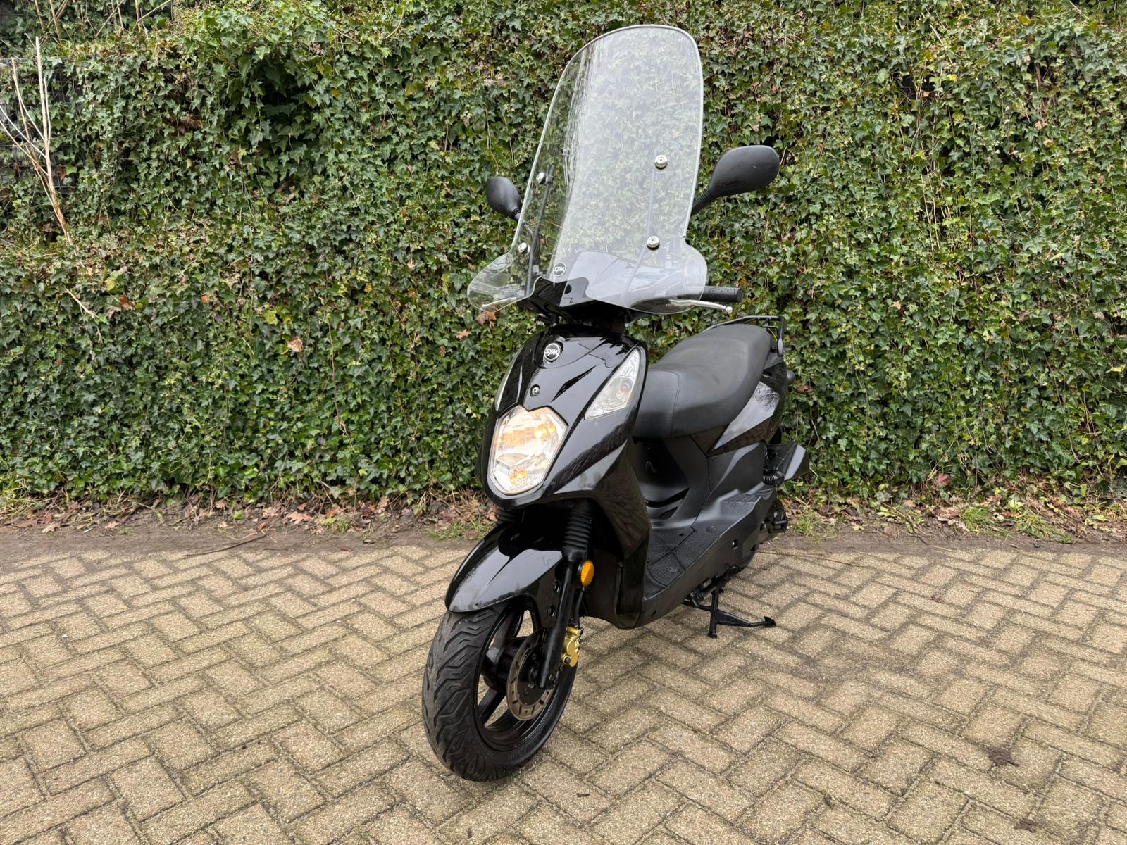 SYM Orbit 2 Scooter Windscherm Hoog BETAAL met in3