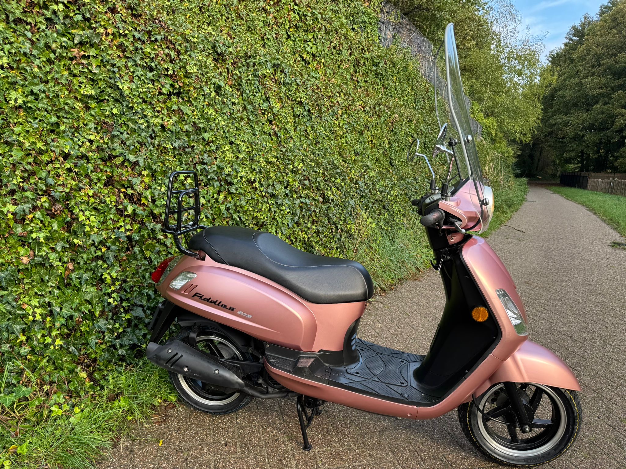 SYM Fiddle 2 EURO4 Scooter Rose Gold BETAAL met in3 - Afbeelding 3