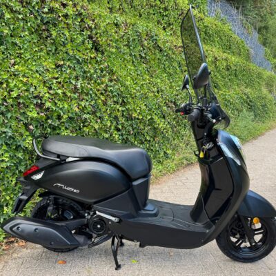 SYM Mio i 50 45km Scooter E5 Windscherm SMOKE BETAAL met in3