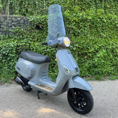 AGM VX50 Nardo Grey Windscherm SMOKE E4 BETAAL met in3