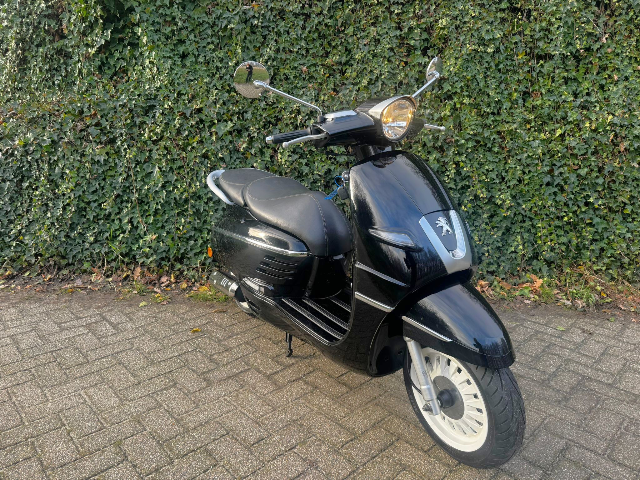 Peugeot Django Heritage 45km Scooter NETTE ST BETAAL met in3 - Afbeelding 3