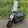 Sym Fiddle 4 45km E5 MAT ZWART Windscherm BETAAL met in3