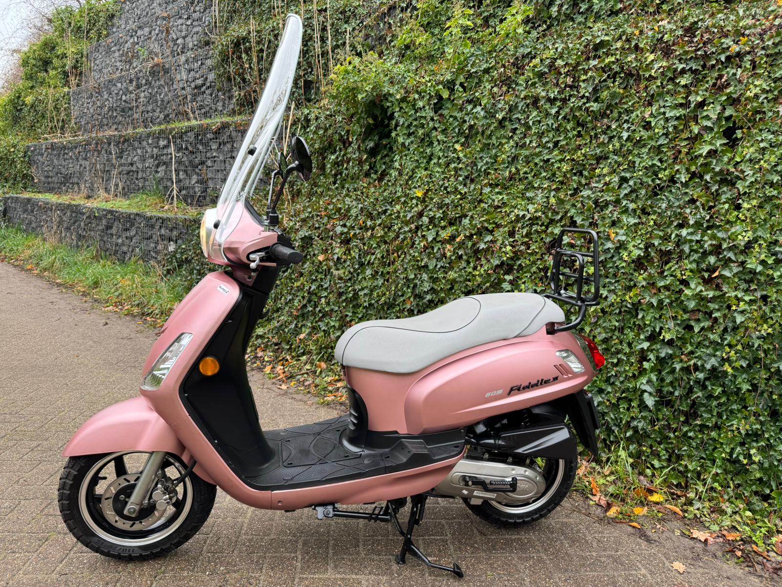 SYM Fiddle 2 Rose Gold Windscherm Hoog BETAAL met in3 - Afbeelding 3