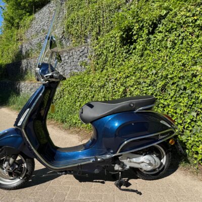Vespa Primavera Midnight Blue 45km 4v Scooter BETAAL met in3
