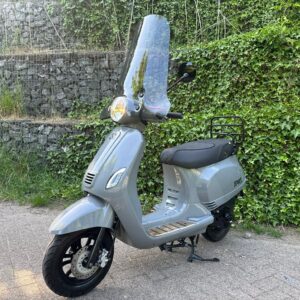 AGM VX50 Nardo Grey Windscherm SMOKE E4 BETAAL met in3