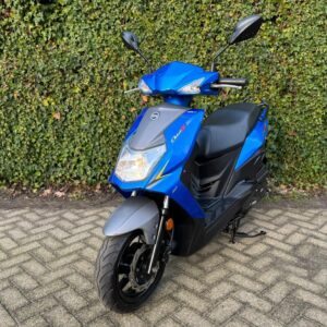 SYM Orbit 3 45km EURO5 Scooter Blauw / Zwart BETAAL met in3