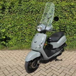 SYM Fiddle 2 45 km EURO4 Scooter Rich Grey BETAAL met in3