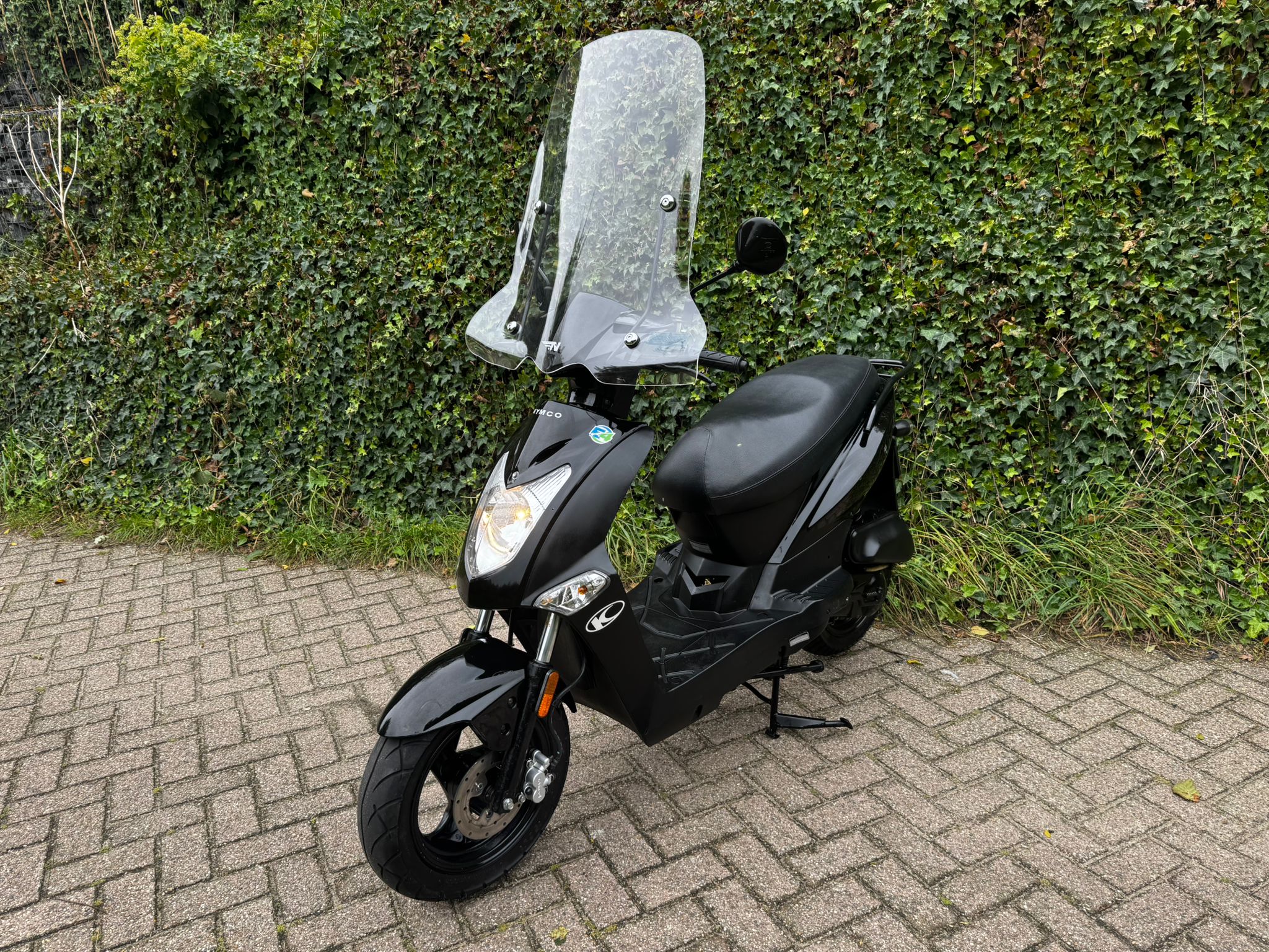 Kymco Agility Fat 12" FR Lang E4 Scooter BETAAL met in3