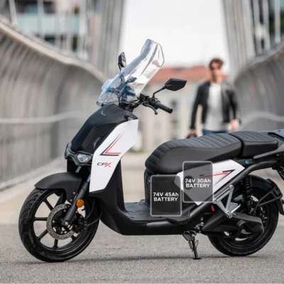 VMoto CPx 45km Electrische Scooter BETAAL met in3