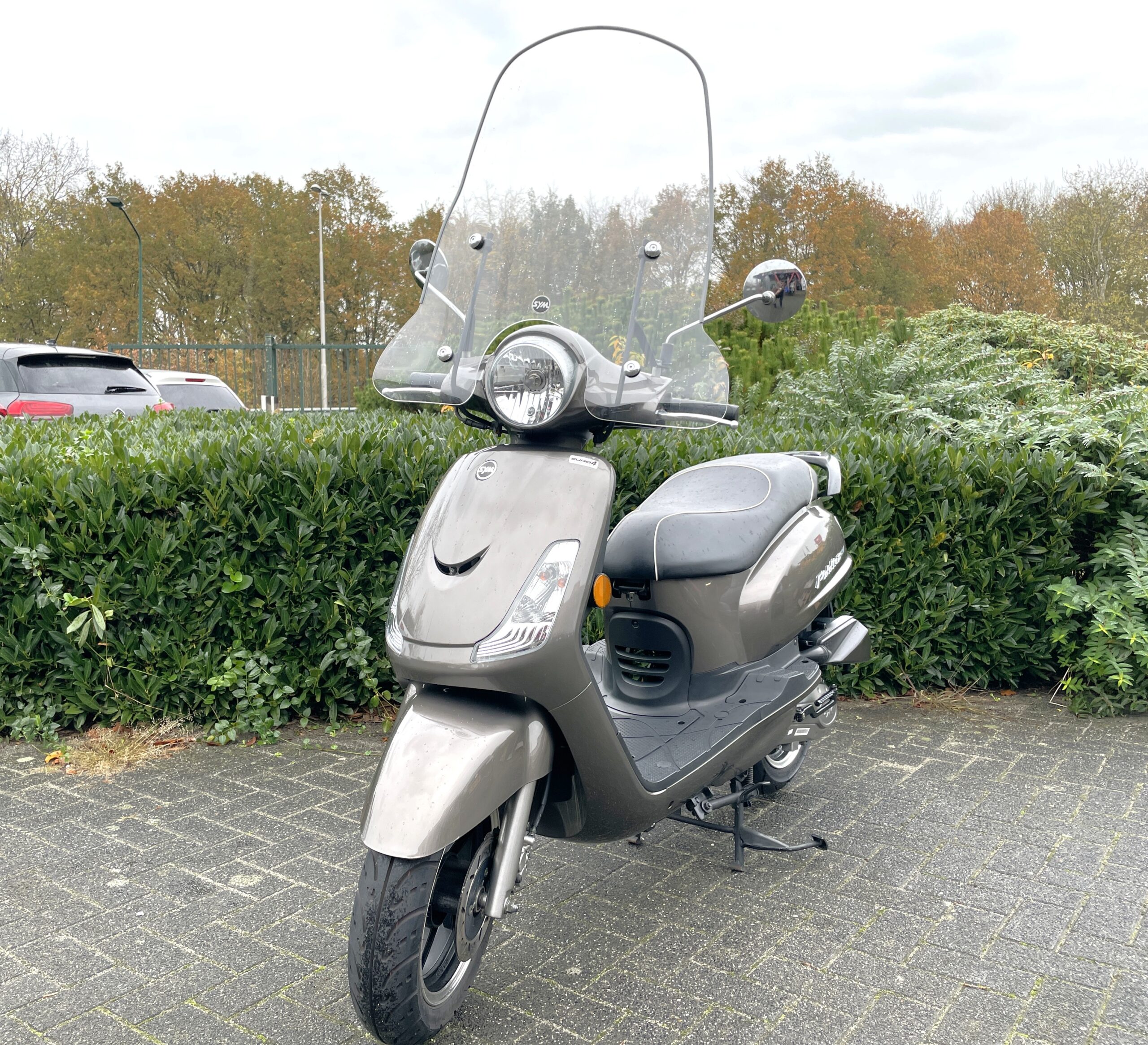 SYM Fiddle 2 TOP STAAT IRON GREY Windscherm BETAAL met in3