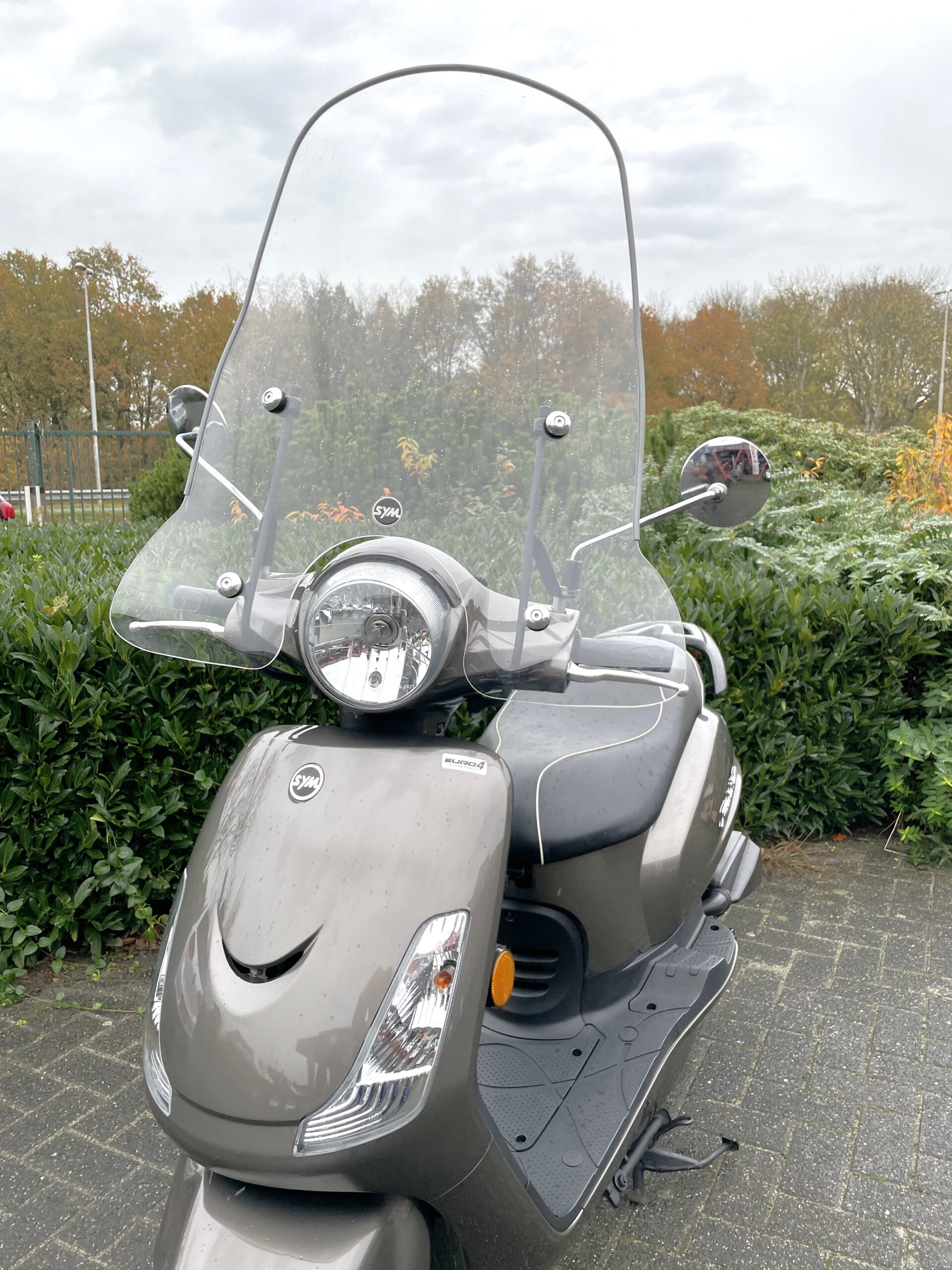 SYM Fiddle 2 TOP STAAT IRON GREY Windscherm BETAAL met in3 - Afbeelding 2