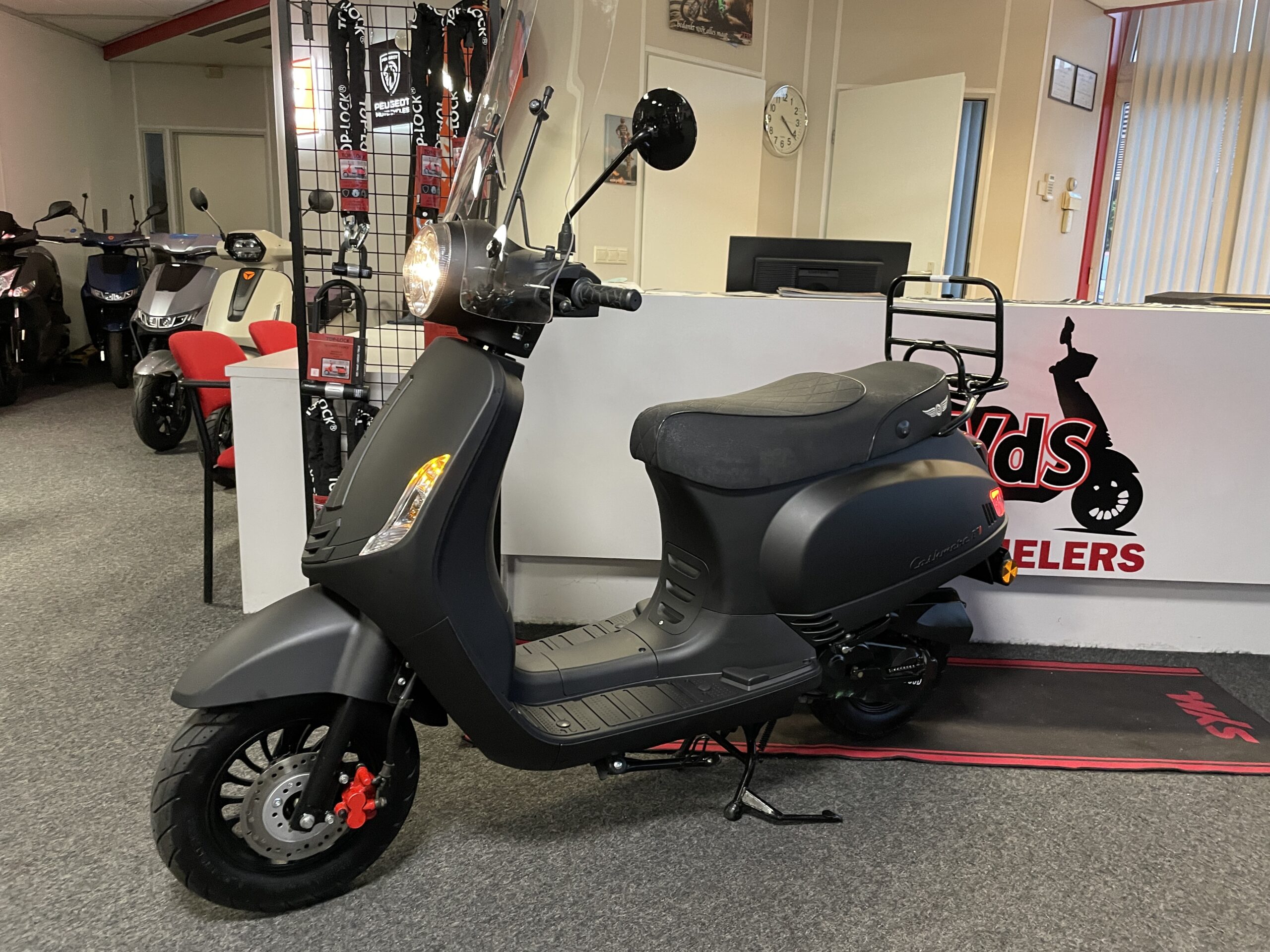 DJJD Cashmere i MAT ZWART Windscherm EURO5 BETAAL met in3 - Afbeelding 2