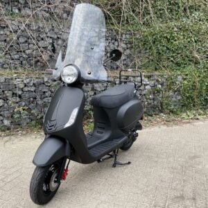 DJJD Cashmere i MAT ZWART Windscherm EURO5 BETAAL met in3