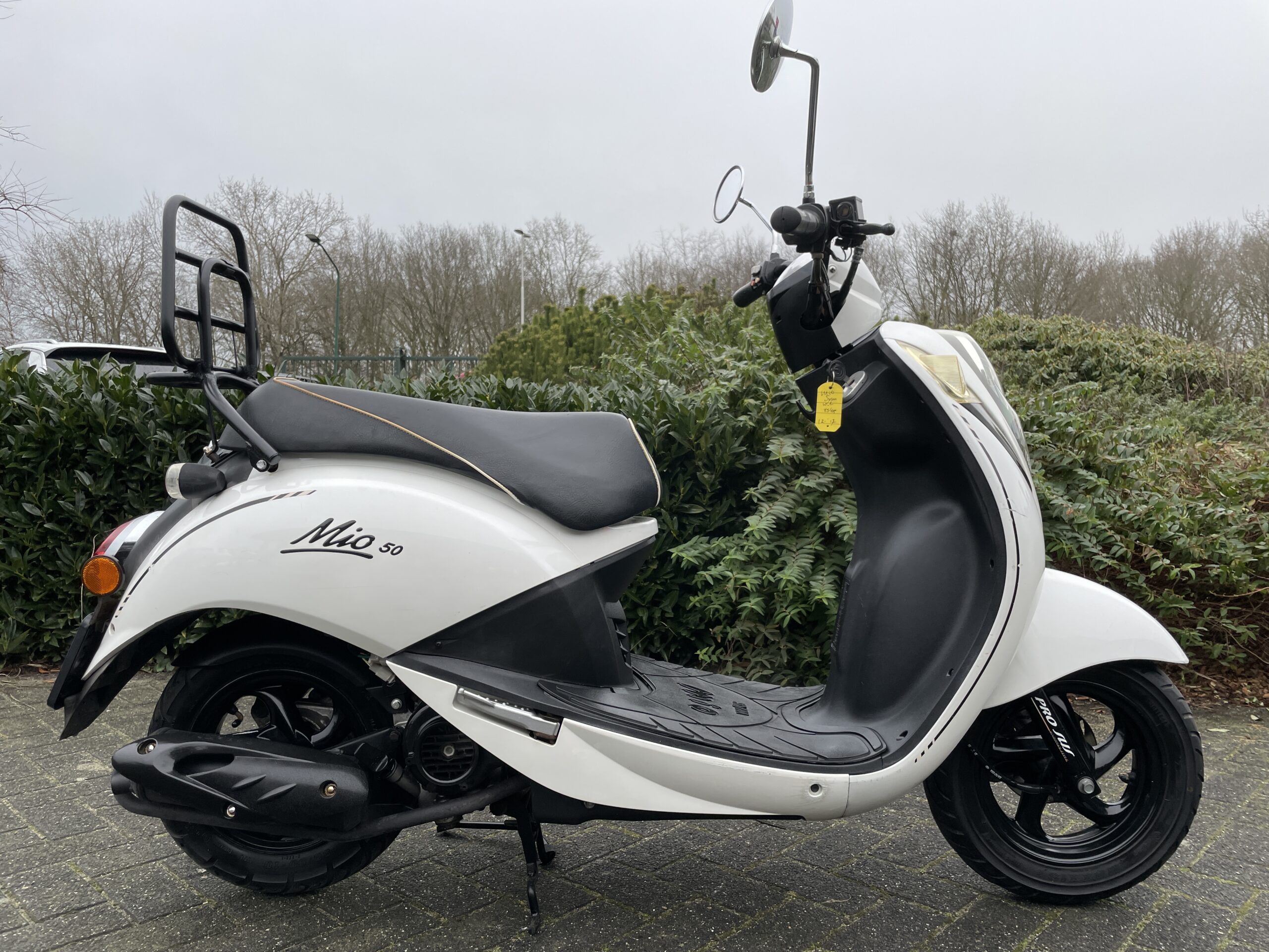 SYM Mio 50 Scooter 45 km Achter drager BETAAL met in3 - Afbeelding 4