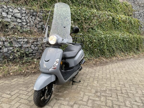 Sym Fiddle 2 45km Scooter RICH GREY BETAAL met in3