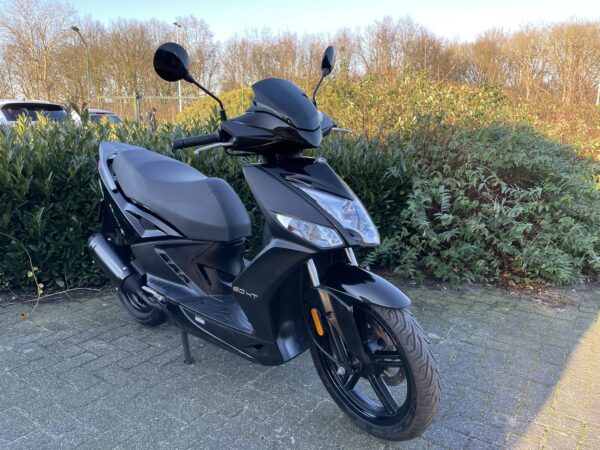 Kymco Agility 16+ 45km EURO5 Scooter ZWART BETAAL met in3 - Afbeelding 5