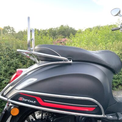 Vespa Sprint S 50 Sprint 50 45 km E5 MAT ZWART BETAAL met in3