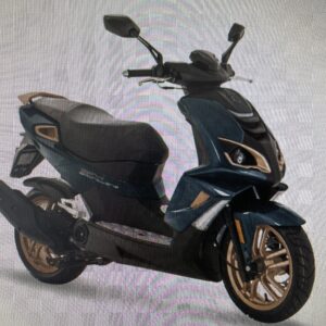 Peugeot Speedfight 4 NIEUW 45km E5+ SCOOTER DEEP LAKE GREEN BETAAL met in3