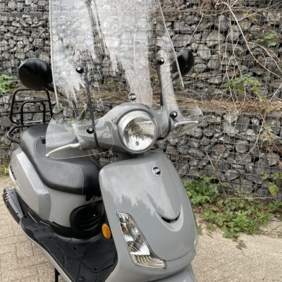 SYM Fiddle 2 Rich Grey / Nardo Windscherm BETAAL met in3