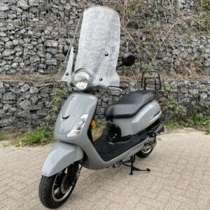 SYM Fiddle 2 Rich Grey / Nardo Windscherm BETAAL met in3