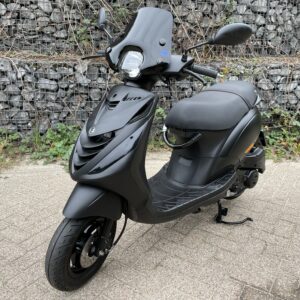 Piaggio Zip SP MAT ZWART Anti-Robos ALPHA E4 BETAAL met in3