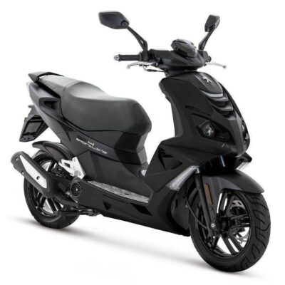 Peugeot Speedfight 4 SPECIAL Pearly Black en DEEP LAKE GREEN Scooter EURO5+ NIEUW