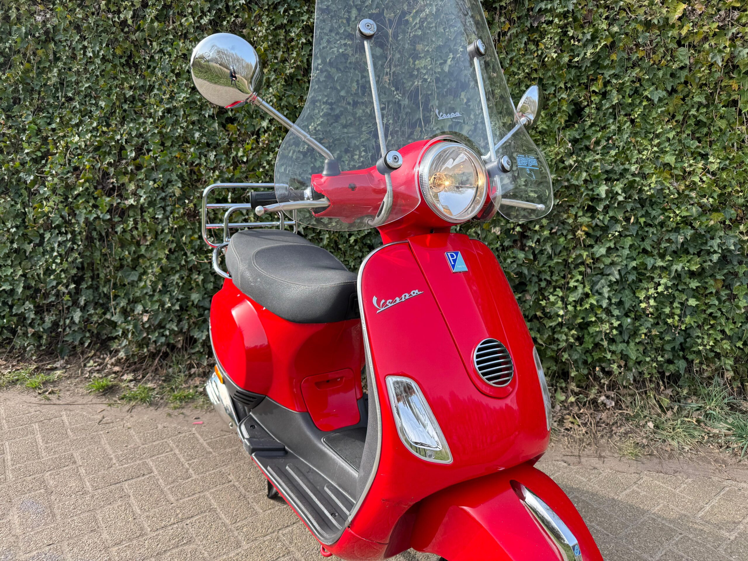 Vespa LX 50 Scooter Windscherm Hoog BETAAL met in3 - Afbeelding 3