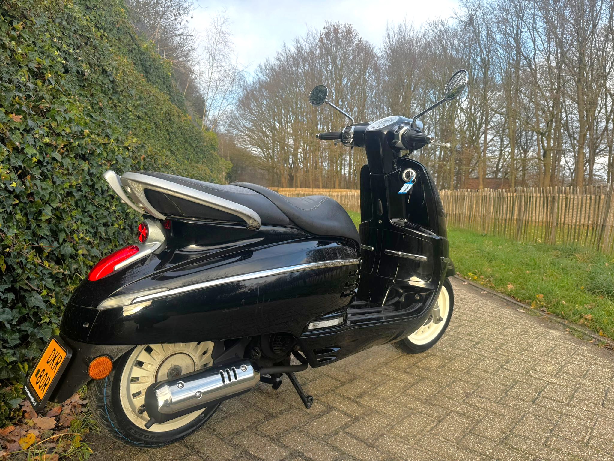 Peugeot Django Heritage 45km Scooter NETTE ST BETAAL met in3 - Afbeelding 4