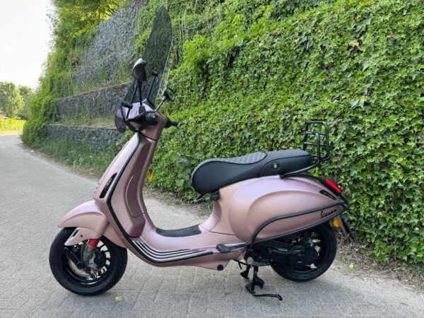 Vespa Sprint CUSTOM ROSE GOLD 45km BETAAL met in3 - Afbeelding 6