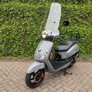 SYM Fiddle 2 45km E4 Rich Grey Windscherm BETAAL met in3