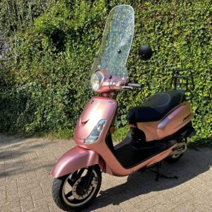 SYM Fiddle 2 45km E4 Scooter Rose Gold BETAAL met in3