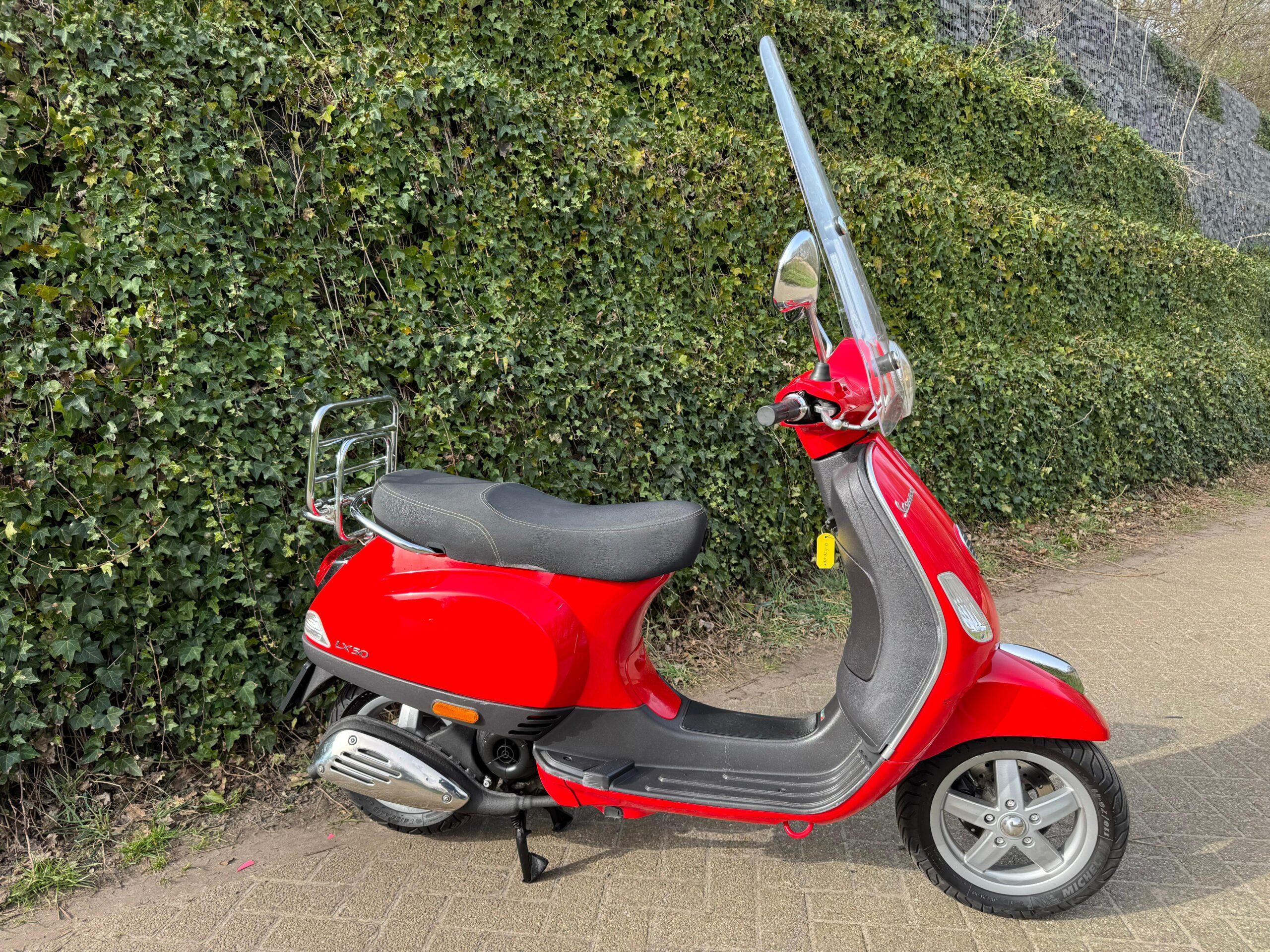 Vespa LX 50 Scooter Windscherm Hoog BETAAL met in3 - Afbeelding 4