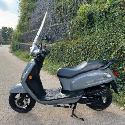 SYM Fiddle 2 45km E4 Scooter Richt Grey BETAAL met in3