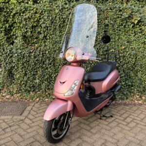 SYM Fiddle 2 E4 Rose Gold Windscherm Drager BETAAL met in3