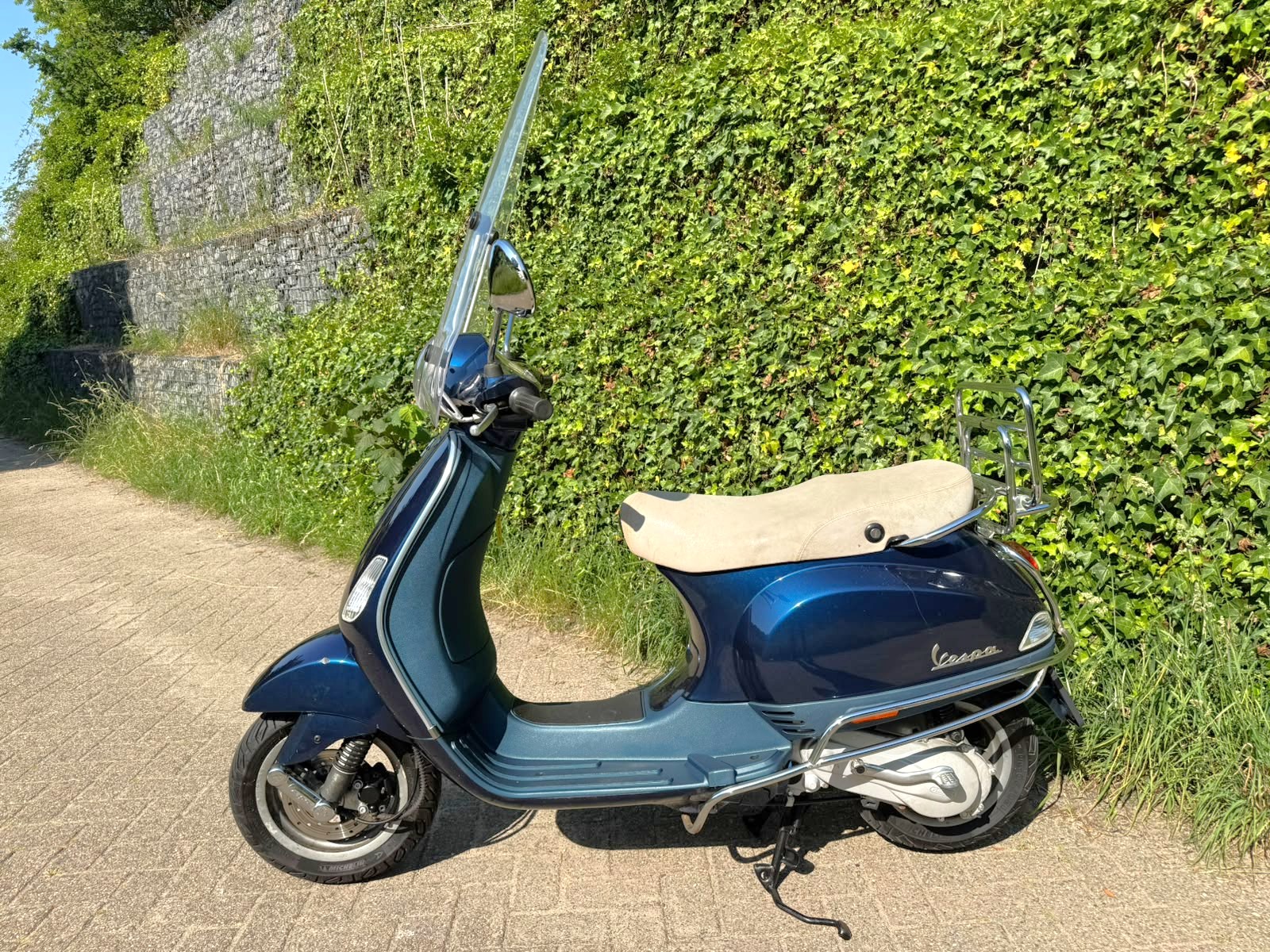 Vespa LX 50 2 Takt Scooter Windscherm BETAAL met in3 - Afbeelding 3