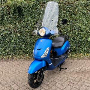 SYM Fiddle 2 MAT BLAUW 45 km Windscherm BTAAL met in3