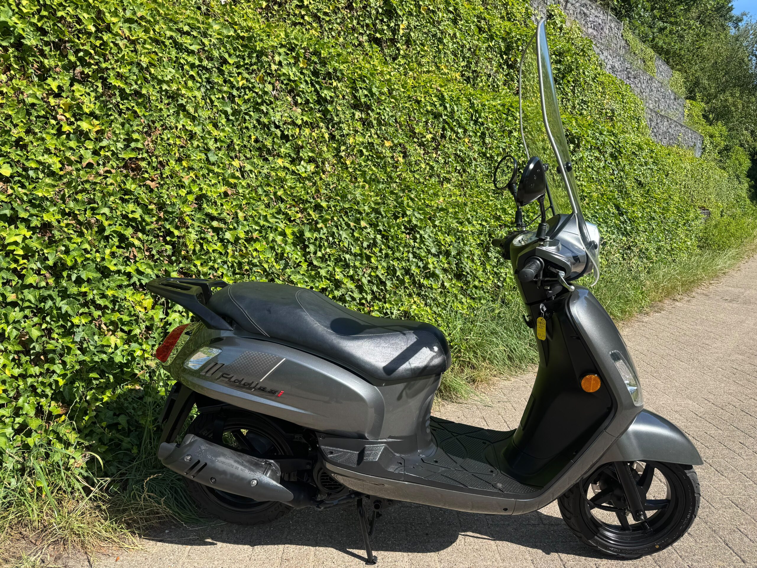 SYM Fiddel 2 EURO5 Iron Grey Windscherm BETAAL met in3 - Afbeelding 4