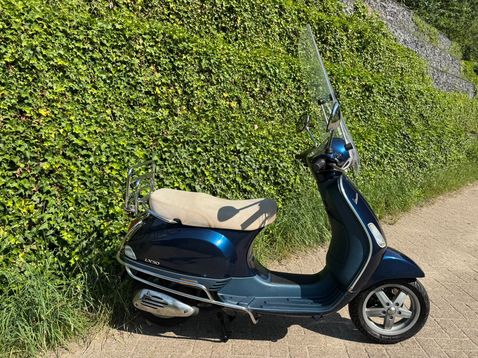 Vespa LX 50 2 Takt Scooter Windscherm BETAAL met in3 - Afbeelding 4