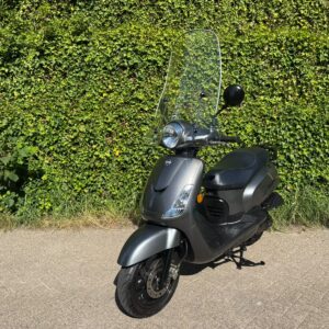 SYM Fiddel 2 EURO5 Iron Grey Windscherm BETAAL met in3